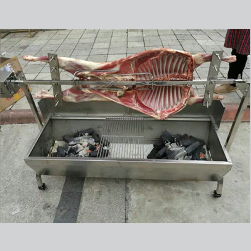 全羊炉子商用大号不锈钢户外木炭烧烤烤炉家用烧烤炉