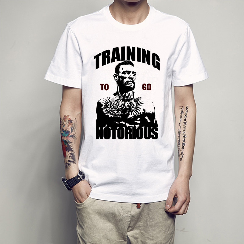 新品conormcgregor康纳麦格雷格斗拳击青少年时尚圆领t恤