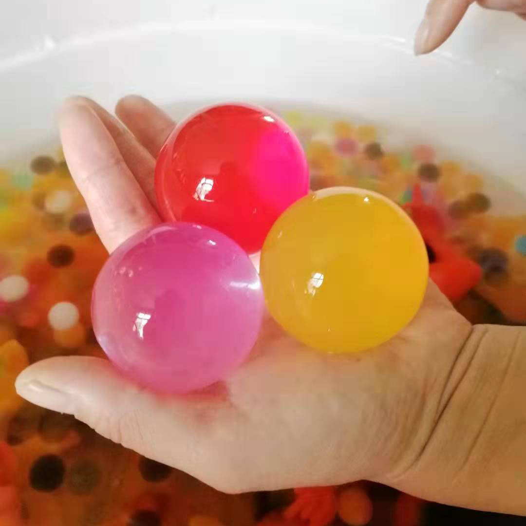 海绵宝宝吸水水珠泡大珠海海洋宝宝膨胀玩具水晶水晶珠