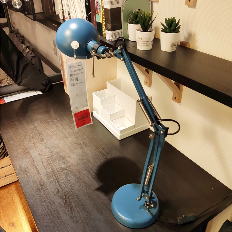 包邮ikea宜家正品芙萨工作灯台台灯阅读灯学阅读台灯(护眼灯