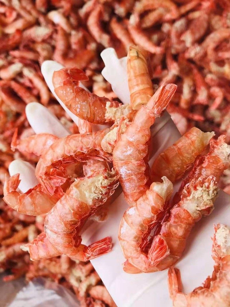 石塘老实赞生晒虾大号红虾干即无头虾干海鲜虾干