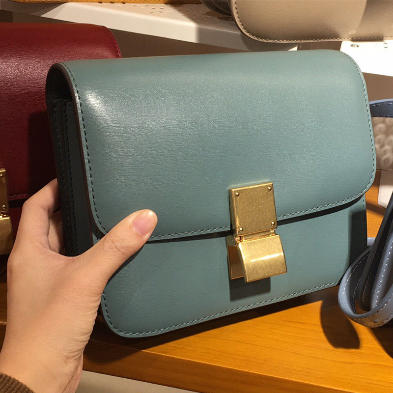 2019新款包包唐晶同款包box豆腐包真皮女包单肩斜挎小方包空姐包