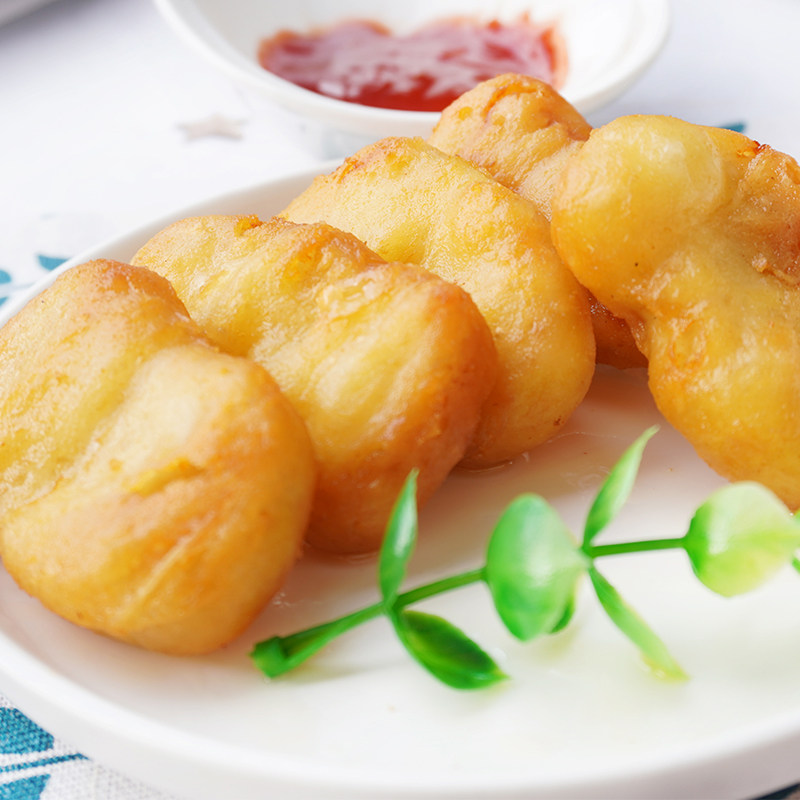 鸡块芝士必斐奶酪爆浆夹心特色半成品油炸小吃鸡肉丸