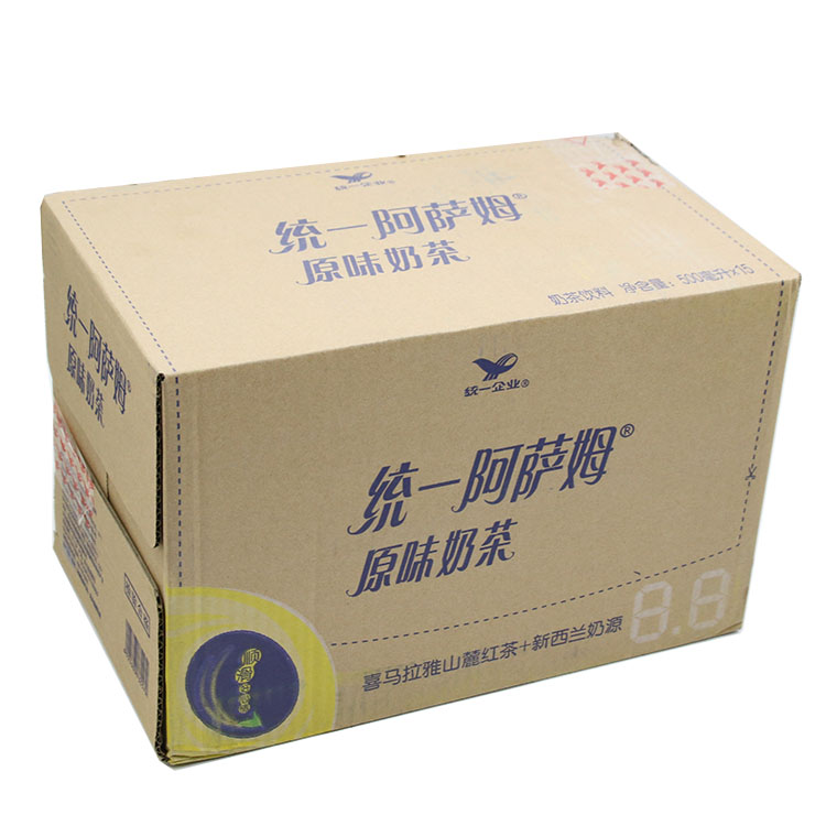 统一奶茶阿萨姆500ml5瓶整箱原味茶饮料夏季饮品茶饮料