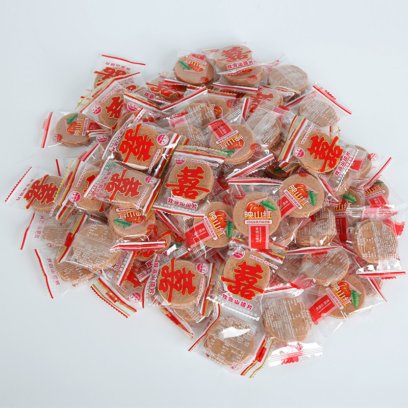 散装山楂片独立包装原味山楂2斤5斤零食金钱山楂类制品