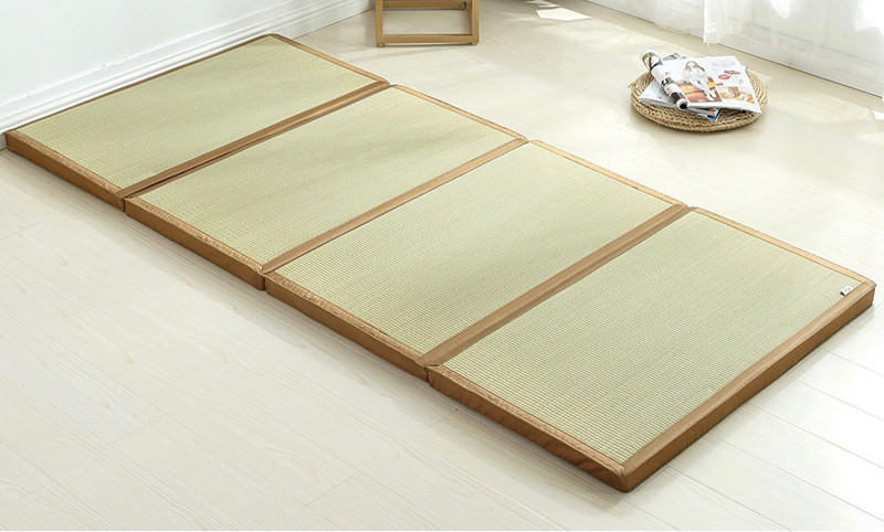 可折叠可收收纳手拎榻榻米日式加厚地铺睡垫超厚地垫