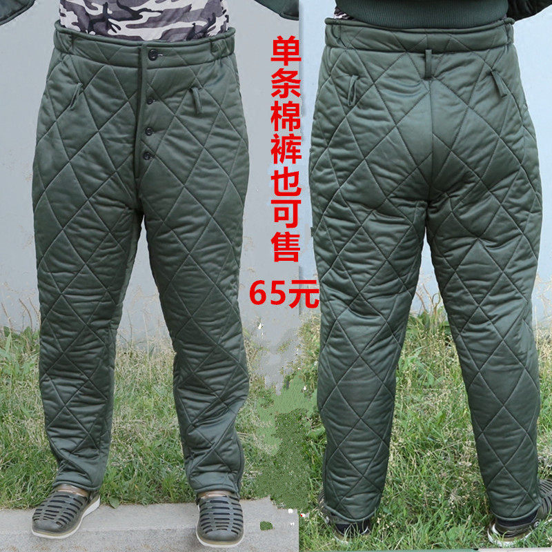 棉衣冷库棉裤套装劳保工作服加厚军绿防寒棉服保暖棉衣裤套装