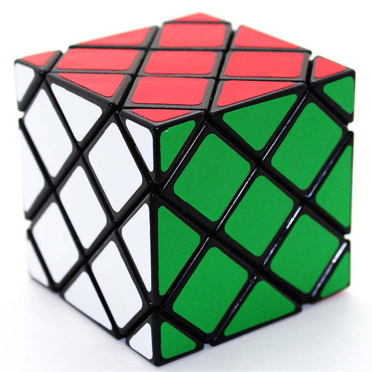 蓝蓝八轴六面体魔方8轴6面斜转魔方八轴六面体ll异形魔方包邮