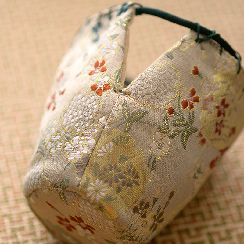 得来手工布艺织锦茶具收纳保护中式传统仕覆袋茶道