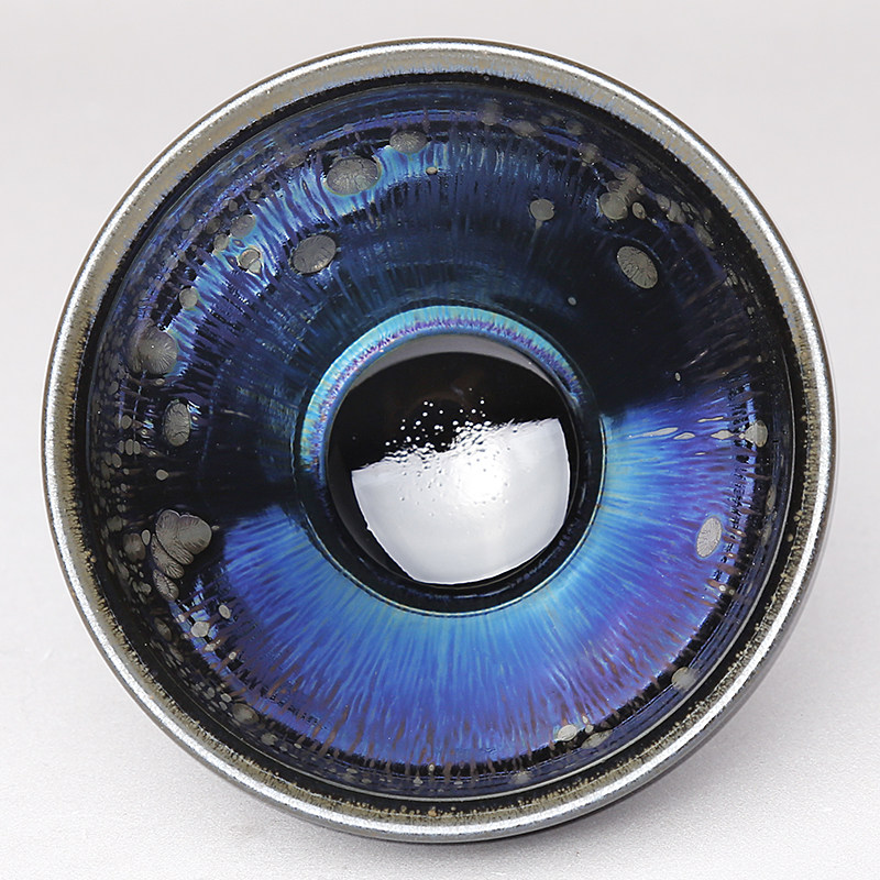 范大飞曜变主人天目茶盏手工建阳作品大师建盏茶杯