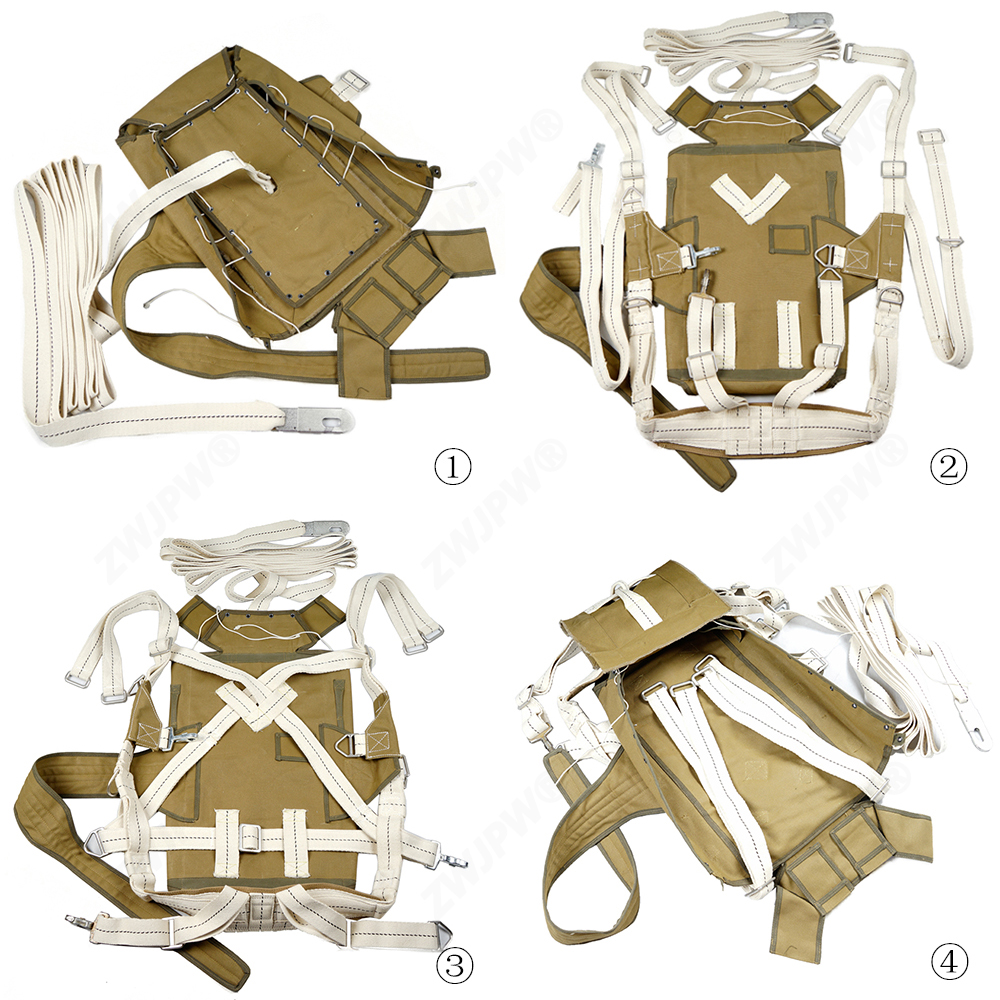 美式空降兵t-5降落伞背包系统无伞影视道具诺曼底登陆其他包