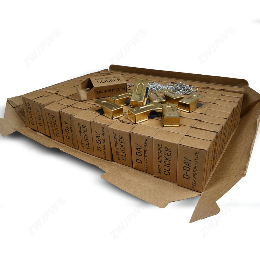 美式101空降师敌我识别哨蟋蟀蛐蛐口哨伞兵诺曼底专用 整箱售