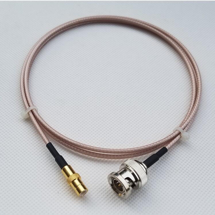 欧姆信号线bnc公头转smb公头母头rg179连接线优质连接线