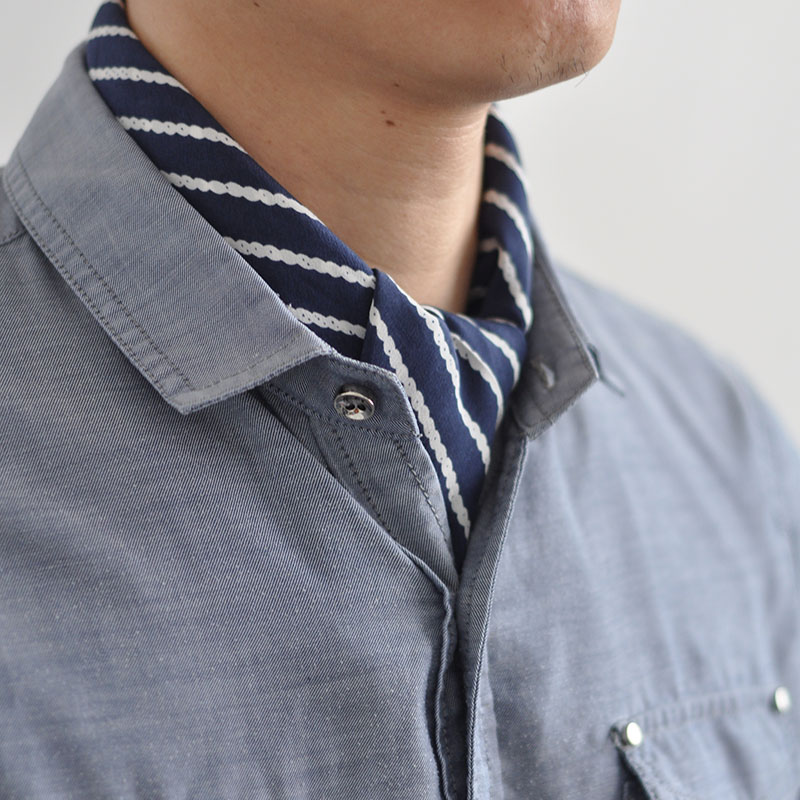 复古方巾男士丝巾领巾英伦百搭潮男衬衣领口围巾