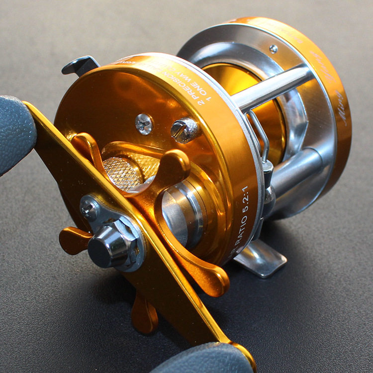 优惠券后149元,特价40#全金属鼓轮/雷强轮/路亚渔线轮鱼线轮鼓式渔轮
