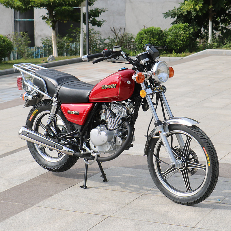 全新珠峰125cc链条机豪华太子车男装男式太子车摩托车整车可上牌