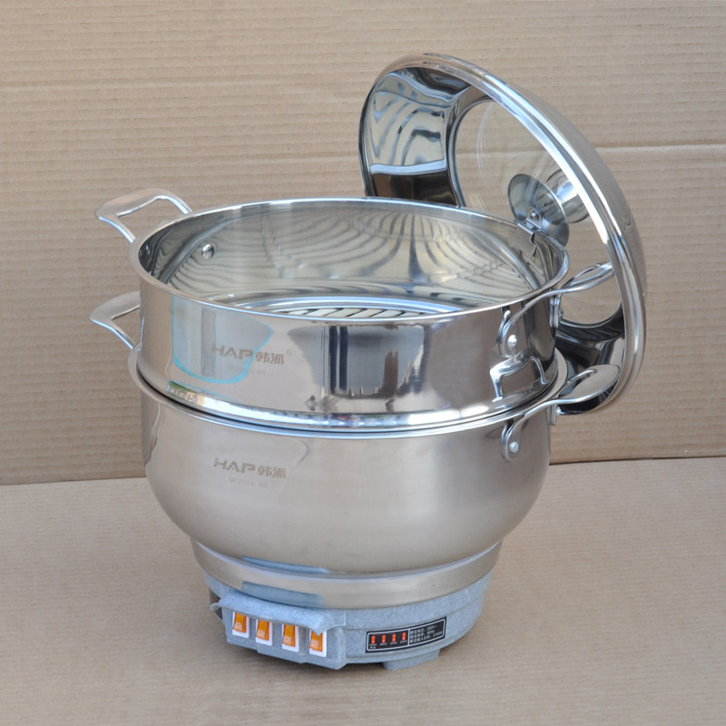 韩派电锅多功能电热锅家用电炒锅电蒸煮锅电火锅加厚