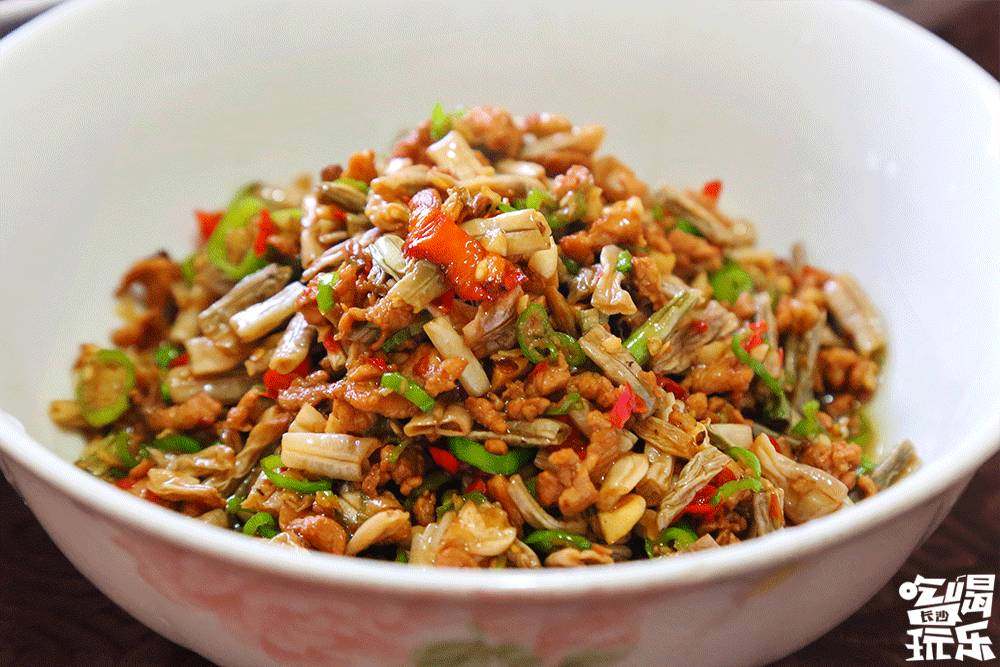 豆角湖南特产500g农家自制坛子菜扑下饭饭菜腌制