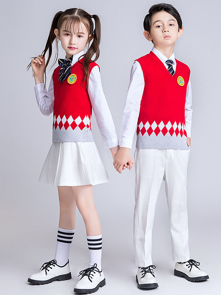 儿童校服幼儿园园运动会开幕式服装合唱演出服表演小学生校服