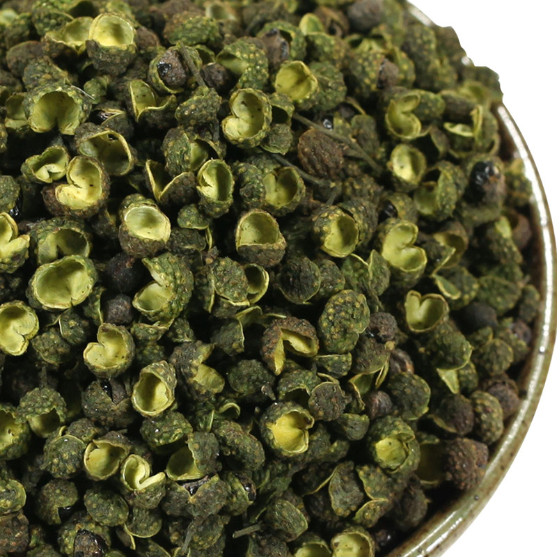 花椒麻椒四川川青特香特麻粒绿50克干藤调味料花椒