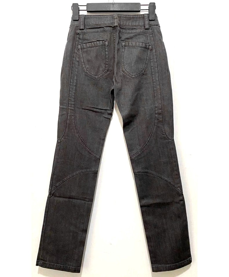 显瘦长裤休闲牛仔裤直筒通勤磨白图层春秋老款牛仔裤