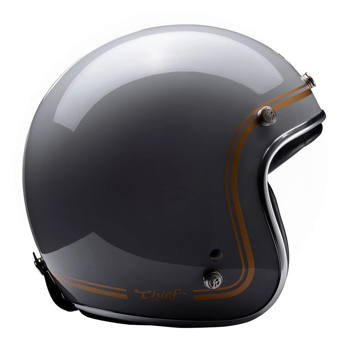 chief头盔复古半盔vespa哈雷ra姜戈踏板印第安情侣小盔体 台湾正品