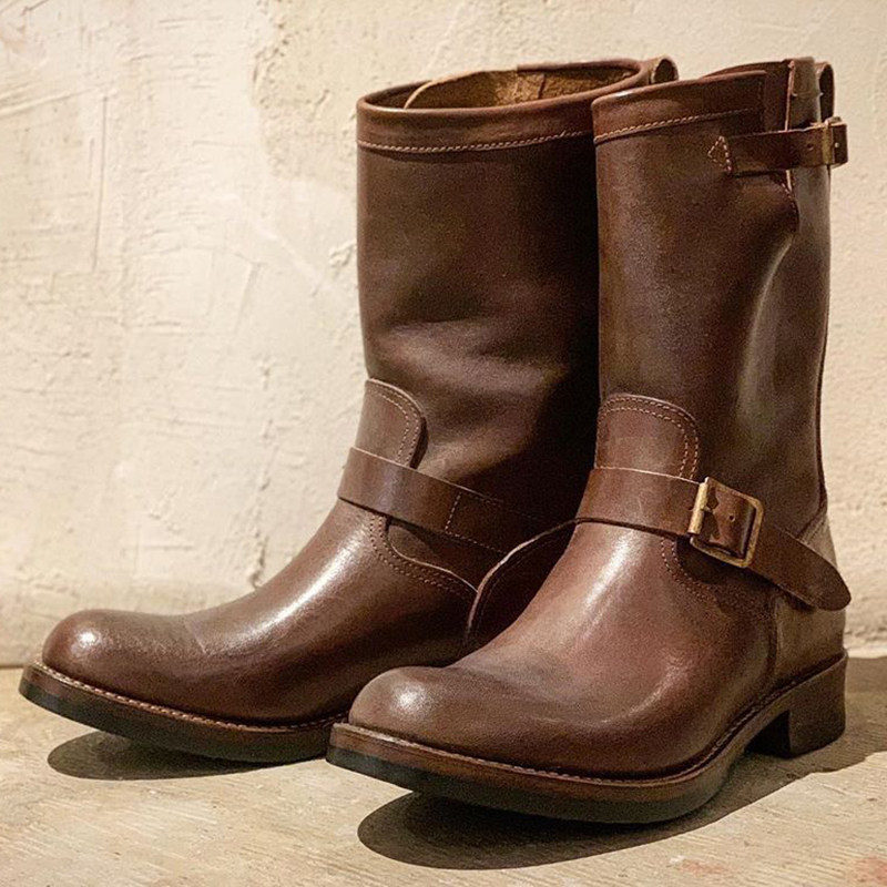 美国正品julianboots经典engineerbootmisterfreedom工程师时装靴