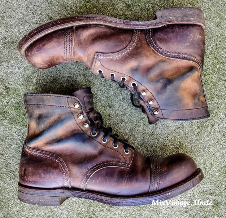 美国正品绝版老款redwing8115红翼8085木屑工装redwing时装靴
