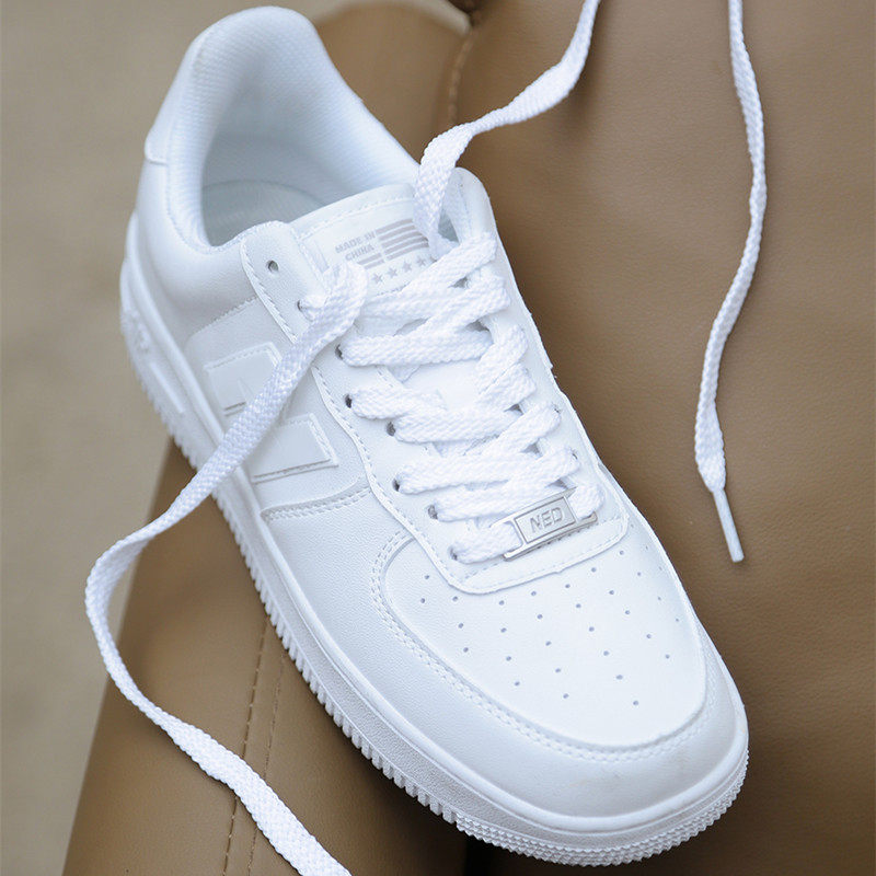 新百伦正品af空军板鞋男2022新款情侣小白鞋男生休闲板鞋