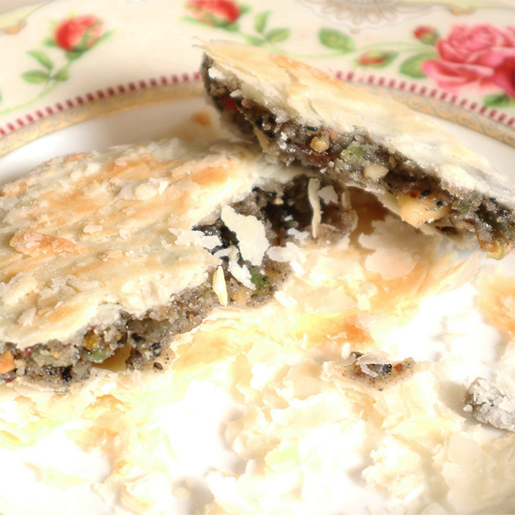 月饼大荆特产灯饼登饼酥式五仁花生薄荷核桃月饼