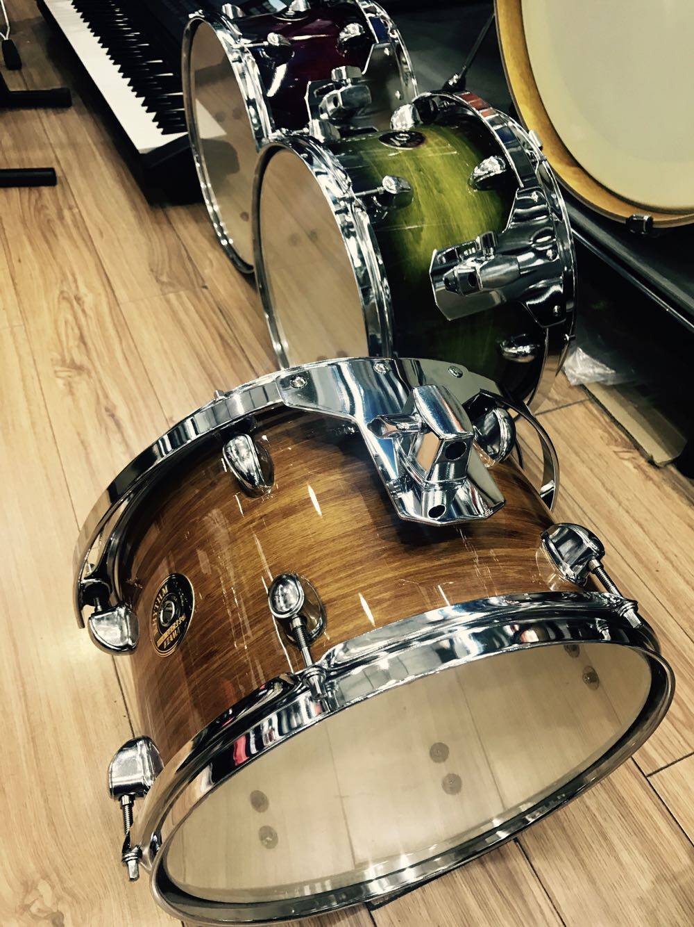 tama架子鼓rli52kh6帝王之星升级烤漆爵士鼓送进进口架子鼓