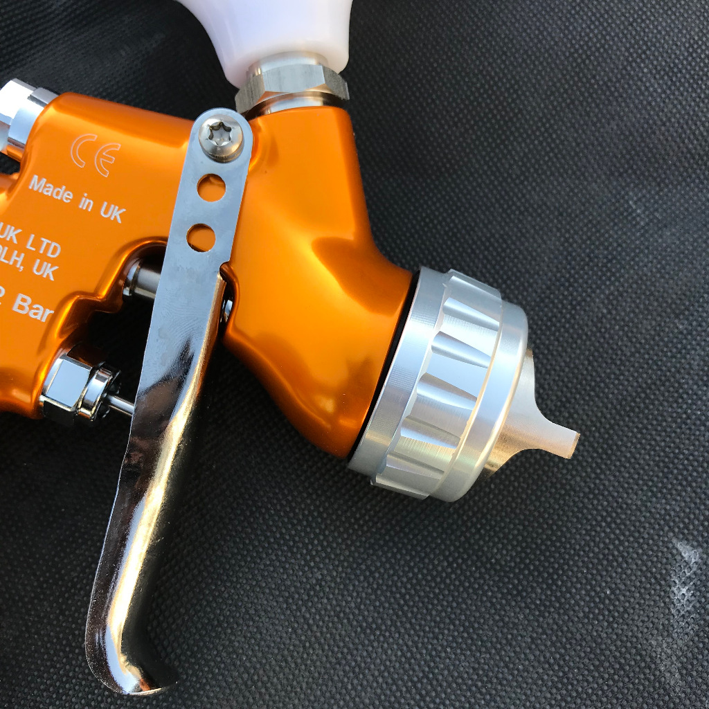 喷枪戴维斯环保水性gtipro黄色喷漆漆枪汽车喷枪