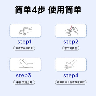 妇炎洁医用妇科凝胶抑菌正品宫颈糜烂阴道炎白带异味瘙痒私处护理