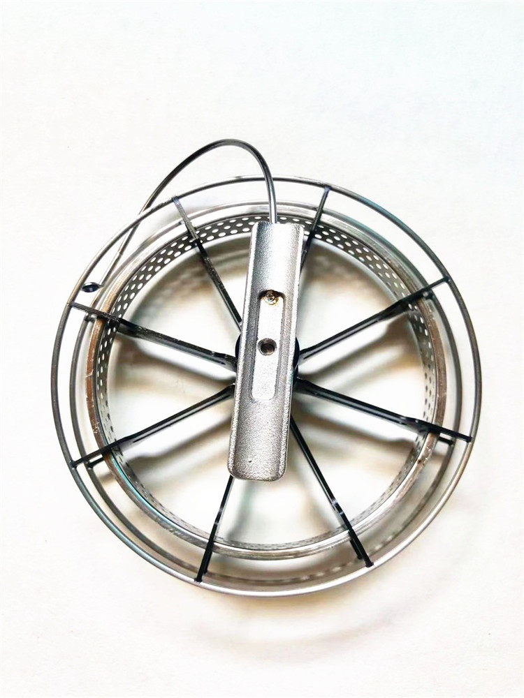 溪痕2021年新款无聊手作盘车轮超轻纯手工镂空碳钎轮八卦轮手拨轮