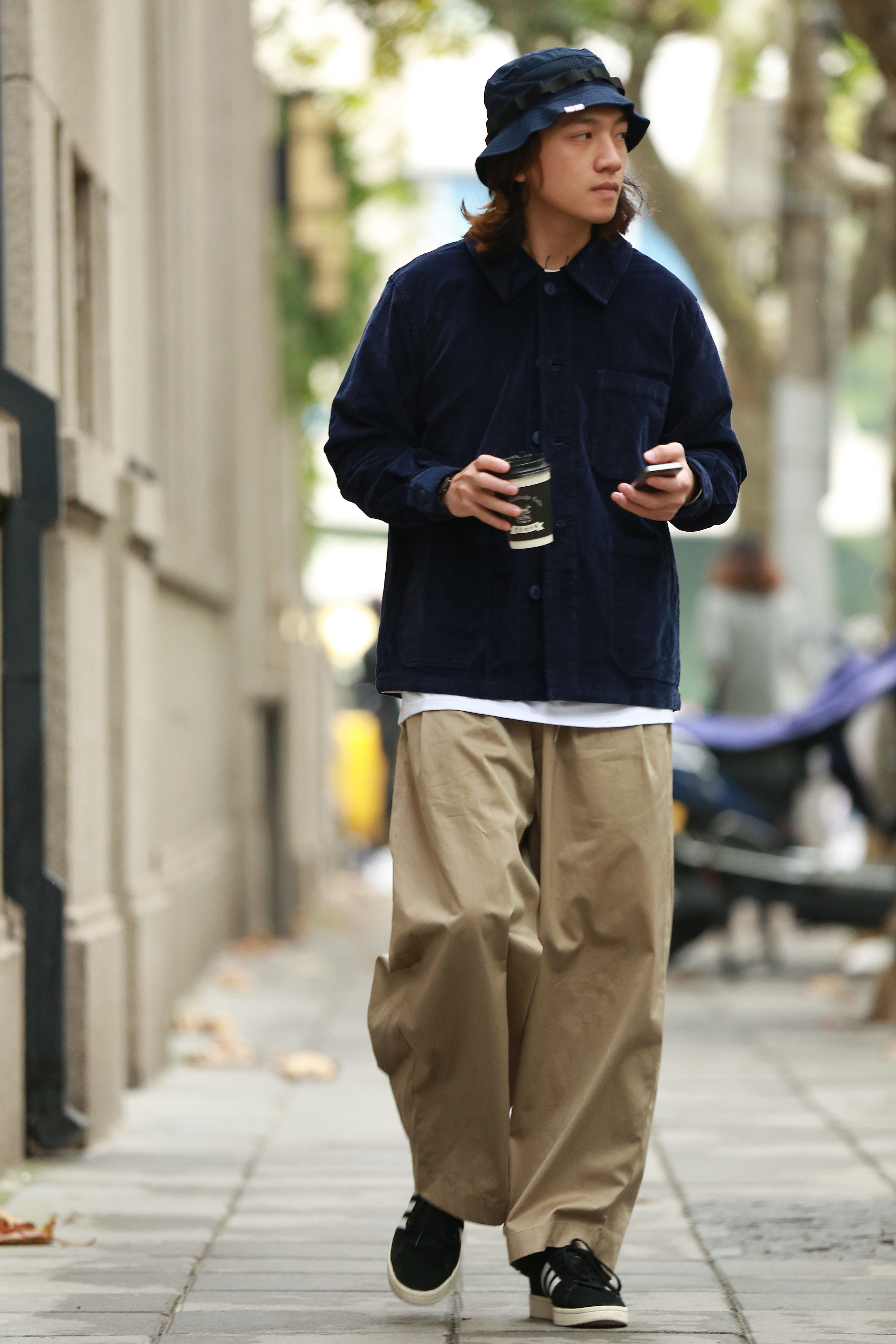 quiltedchorecoat秋冬夹棉日工装基础美式夹克夹克