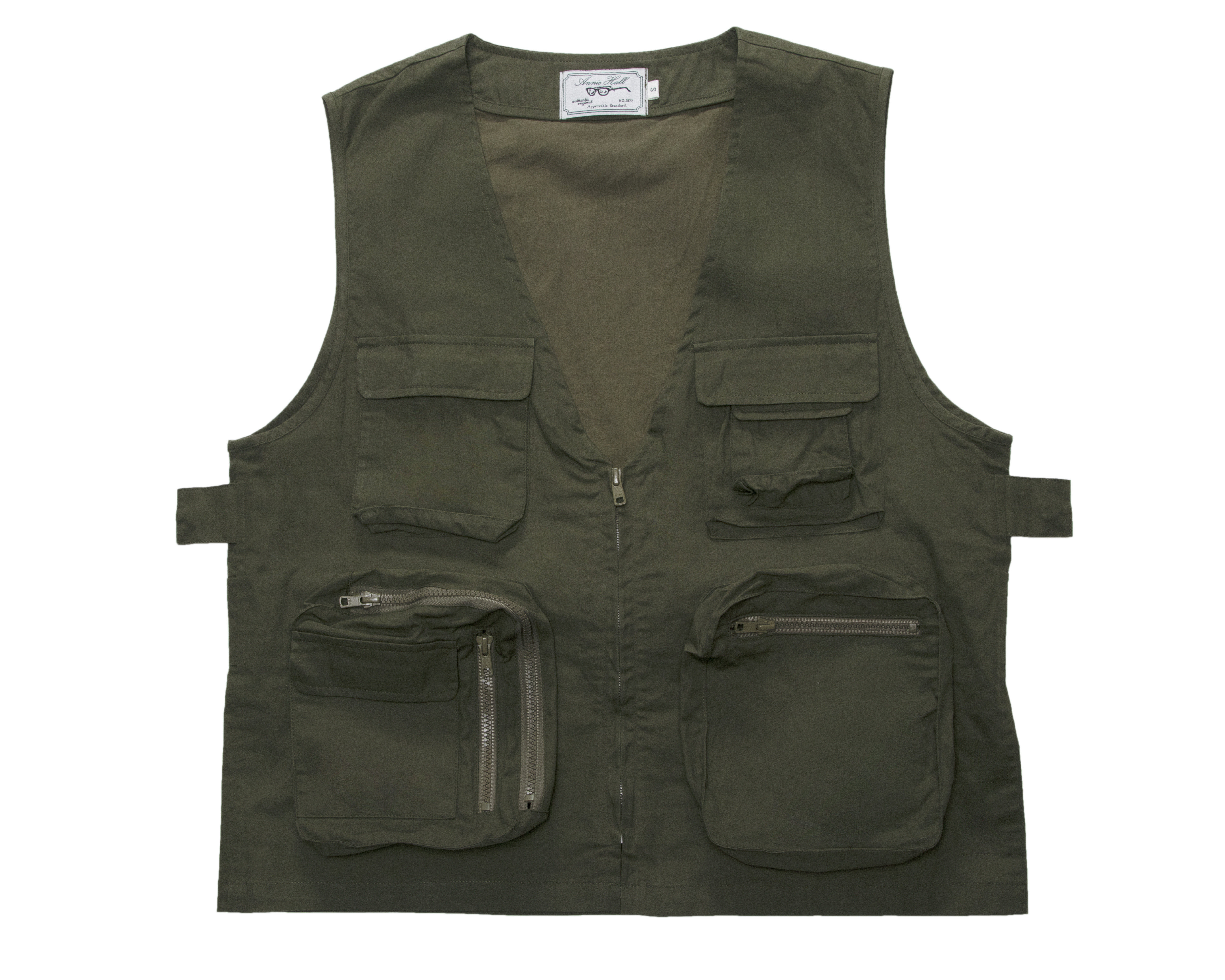 militaryfunctionalvest军事机能做训复古拉链马甲男女