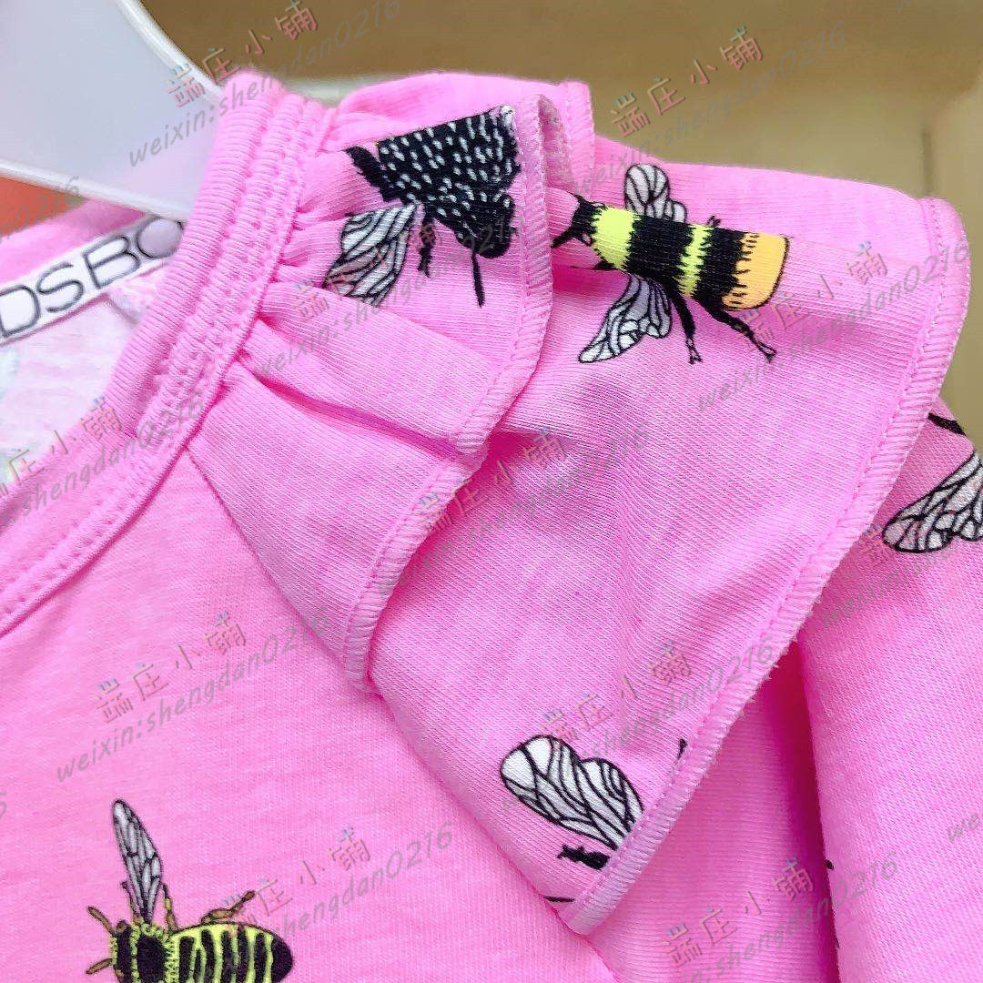 女宝飞边肩袖国内现货bonds邦芝童装婴儿连体衣连身衣