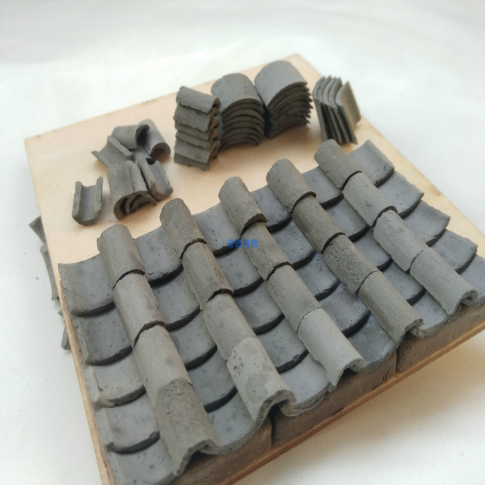 模型砖块制作瓦片微缩场景沙盘学生设计diy其他手工制作