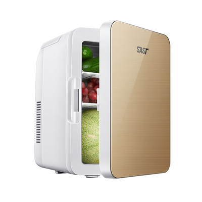 sast深圳先科冷冻22l迷你车载小冰箱车家两用租房宿舍小型冷藏