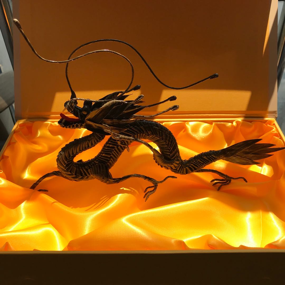 顺丰包邮棕编工艺工艺品品龙草编生肖动物手工艺品竹编