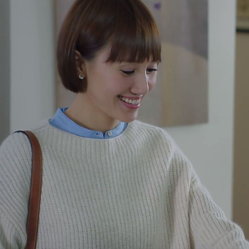 我的前半生唐晶袁泉明星山女羊绒衫