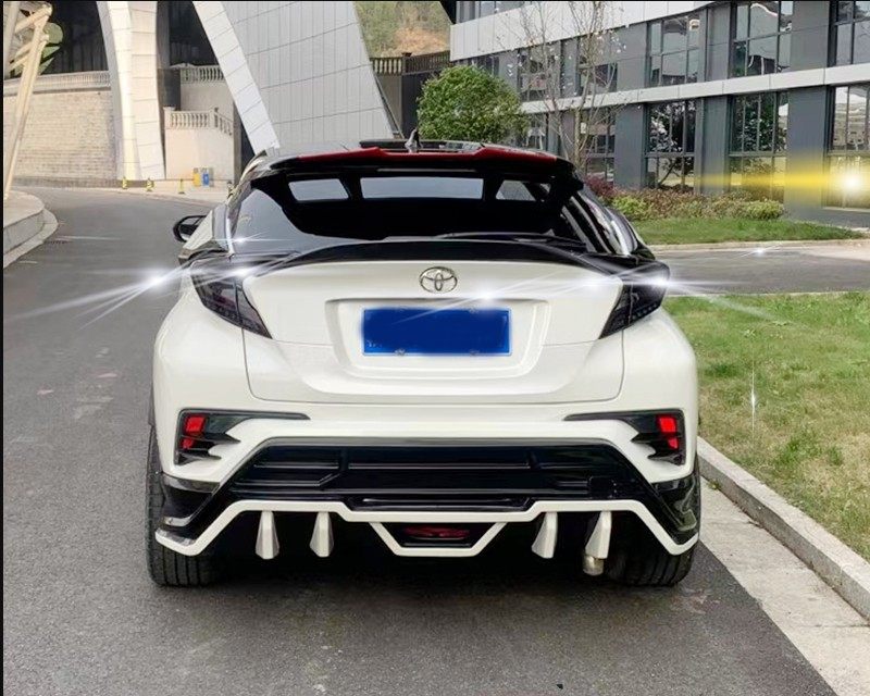 chr奕泽改装wald大小包围前铲唇侧尾翼运动汽车包围