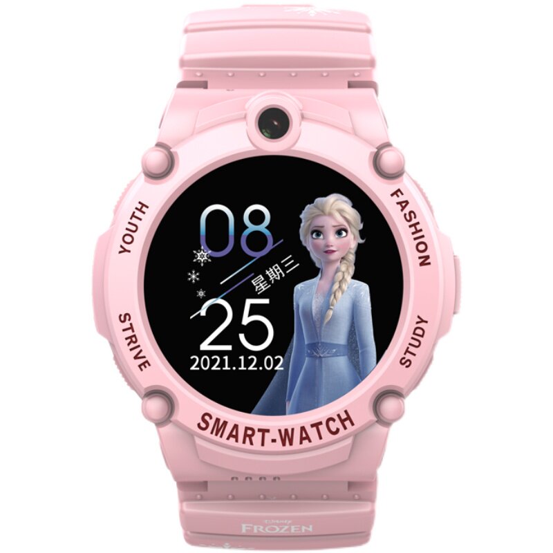 迪士尼儿童电话手表智能定位4g全网网通女童智能儿童手表