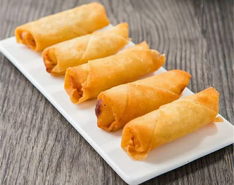 豆沙春卷思念软糯酒店料理油炸点心小吃204g12鹅肉