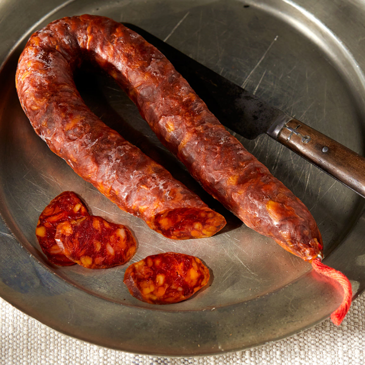 chorizo进口西班牙萨拉拉米腊肠黑胡椒香肠法国熏肠香肠