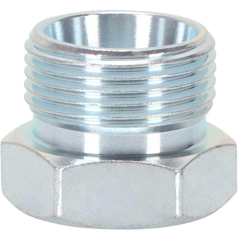 液压油管堵头永华标准24度锥密封卡套式4c轻重型4d外螺纹h型堵头