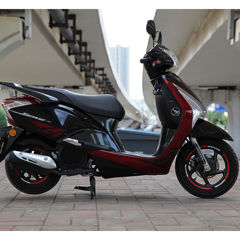 图牛适用于五羊本田佳御scr110改装改装车车贴贴纸其他摩托车用品