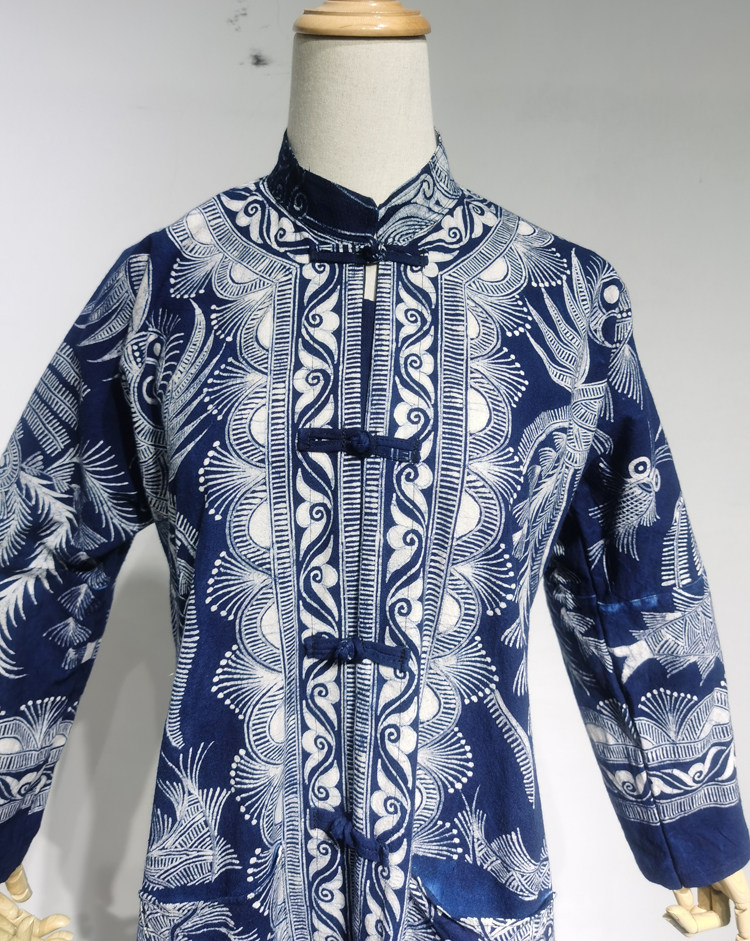 蜡染节日款包女同男女拍照旅游服饰民族节衣服苗族蜡染