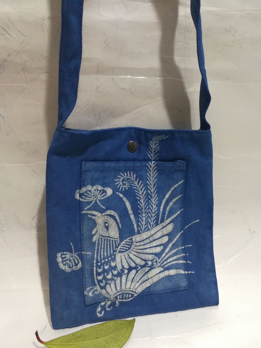 贵州丹寨蜡染包包定制学生手机袋斜挎包文创礼品旅游产品代加工