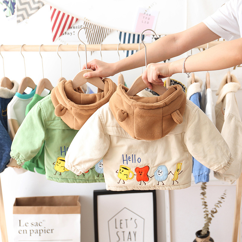 儿童秋冬款加厚棉服外套2019新款男童冬装小童棉衣1-5岁宝宝棉袄2